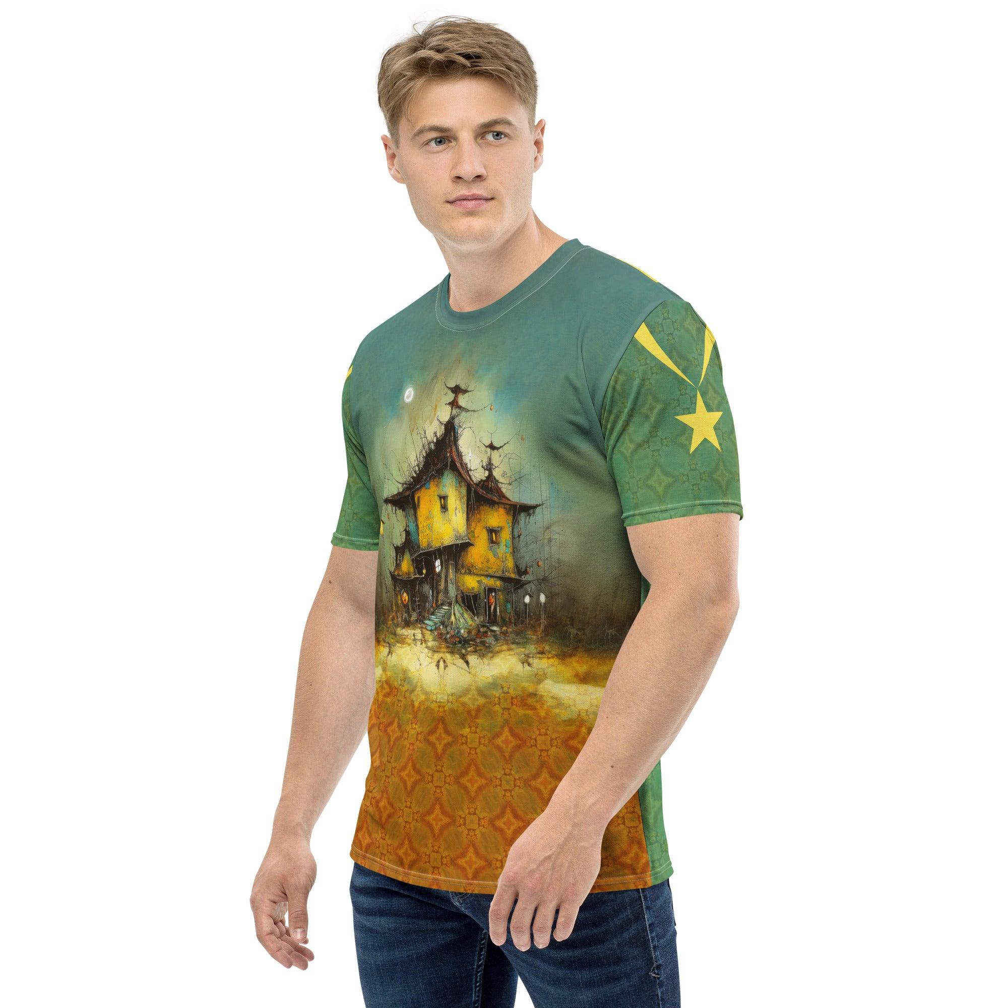 Witches' Brew All-Over Print Men's Crew Neck T-Shirt - Beyond T-shirts