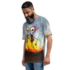 Phantom Fright All-Over Print Men's Crew Neck T-Shirt - Beyond T-shirts