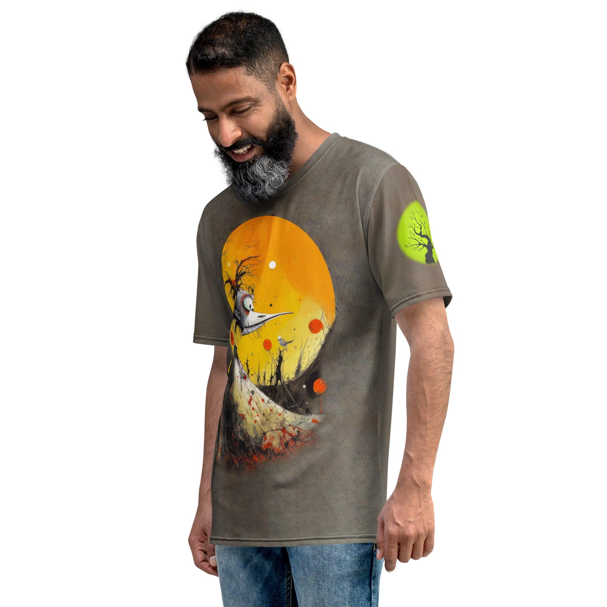 Zombie Hunter All-Over Print Men's Crew Neck T-Shirt - Beyond T-shirts