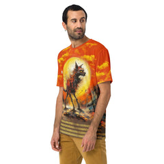 Chilling Crypt All-Over Print Men's Crew Neck T-Shirt - Beyond T-shirts