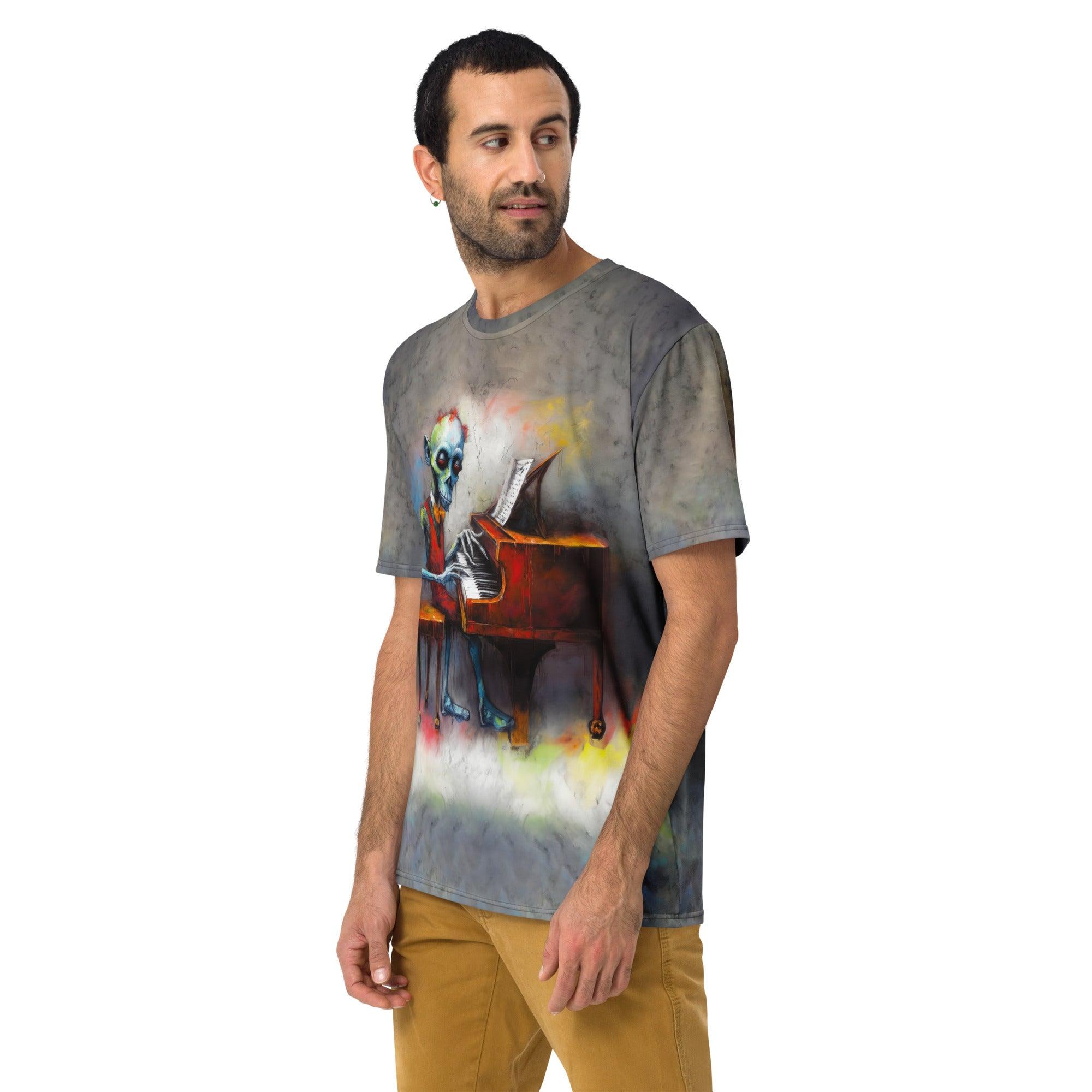 Creepy Carnival All-Over Print Men's Crew Neck T-Shirt - Beyond T-shirts