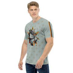 Beat Burst Men's Crew Neck T-Shirt