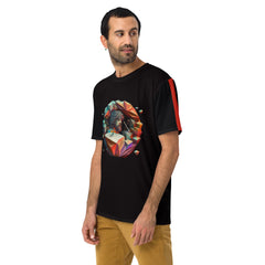 Melodic Mosaic Men's Crew Neck T-Shirt