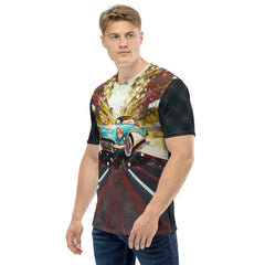 Futuristic Flyer Crew Neck T-shirt