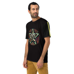 Rhythmic Reverie  Men's Crew Neck T-Shirt