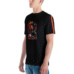 Sonic Waves Men's Crew Neck T-Shirt