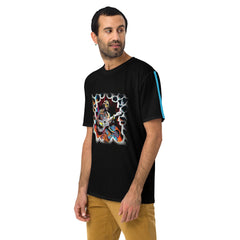 Melodic Mosaic Men's Crew Neck T-Shirt