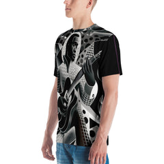 Synth Wave Men's Crew Neck T-Shirt