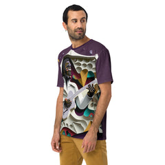 Jazz Jive All-Over Print Men's Crew Neck T-Shirt