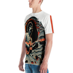 Disco Dynamism All-Over Print Men's Crew Neck T-Shirt