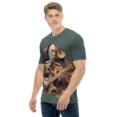 Trailblazer Tribute All-Over Print Men's Crew Neck T-Shirt