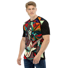 Rhythm Rebels All-Over Print Men's Crew Neck T-Shirt