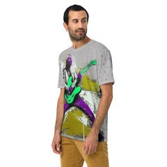 Monochromatic Art Men's Crew Neck T-Shirt