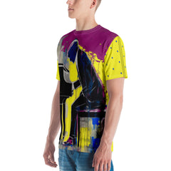 Abstract Elegance Men's Crew Neck T-Shirt