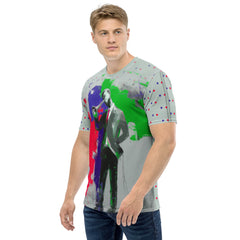 Contemporary Lines Men's Crew Neck T-Shirt