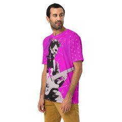 Abstract Twilight Men's Crew Neck T-Shirt