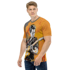 Oceanic Abstract Men's Crew Neck T-Shirt