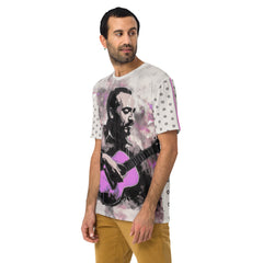 Serene Abstract Men's Crew Neck T-Shirt