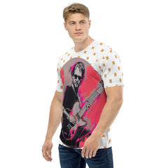 Tranquil Waves All-Over Print Men's Crew Neck T-Shirt