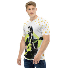 Abstract Elegance All-Over Print Men's Crew Neck T-Shirt