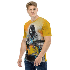 Architectural Essence All-Over Print Men's Crew Neck T-Shirt