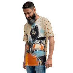 Abstract Reflections All-Over Print Men's Crew Neck T-Shirt