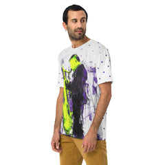 Subtle Elegance All-Over Print Men's Crew Neck T-Shirt