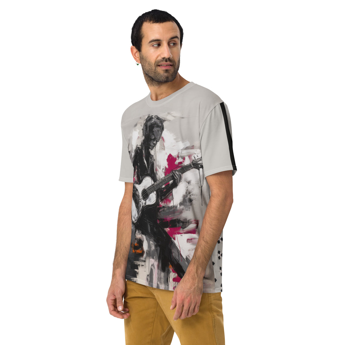 Serene Landscape Men's Crew Neck T-Shirt