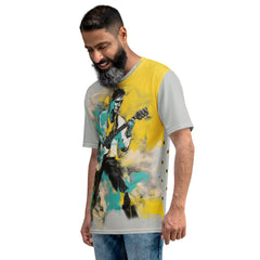 Geometric Illusion Men's Crew Neck T-Shirt