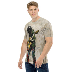 Minimalist Mosaic Men's Crew Neck T-Shirt