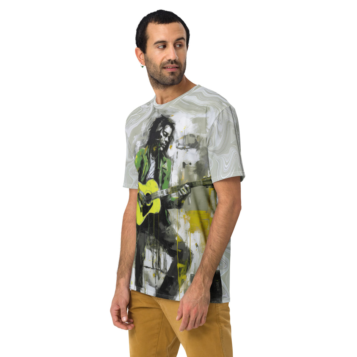 Abstract Zen Men's Crew Neck T-Shirt