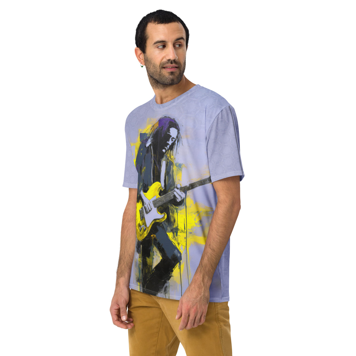 Cosmic Curve Men's Crew Neck T-Shirt