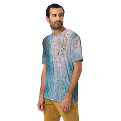 Rustic Floral Men's Crew Neck T-Shirt