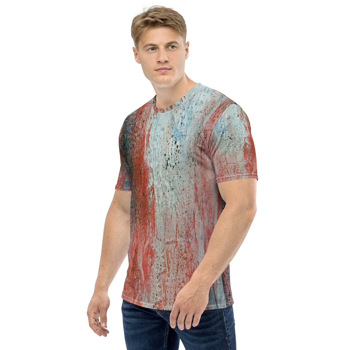 Timber Texture Men's Crew Neck T-Shirt