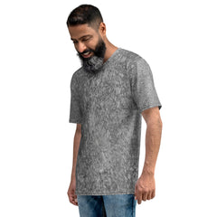 Tweed Elegance Men's Crew Neck T-Shirt