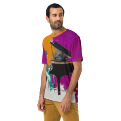 Abstract Exploration All-Over Print Men's Crew Neck T-Shirt