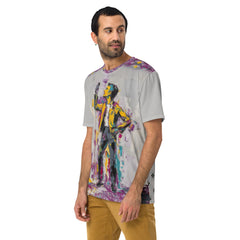 Abstract Visionary All-Over Print Men's Crew Neck T-Shirt