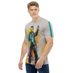 Dynamic Symmetry All-Over Print Men's Crew Neck T-Shirt