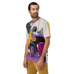 Abstract Reflections Men's Crew Neck T-Shirt