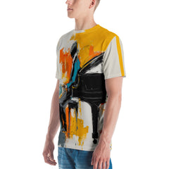 Abstract Oasis Minimalist Men's Crew Neck T-Shirt