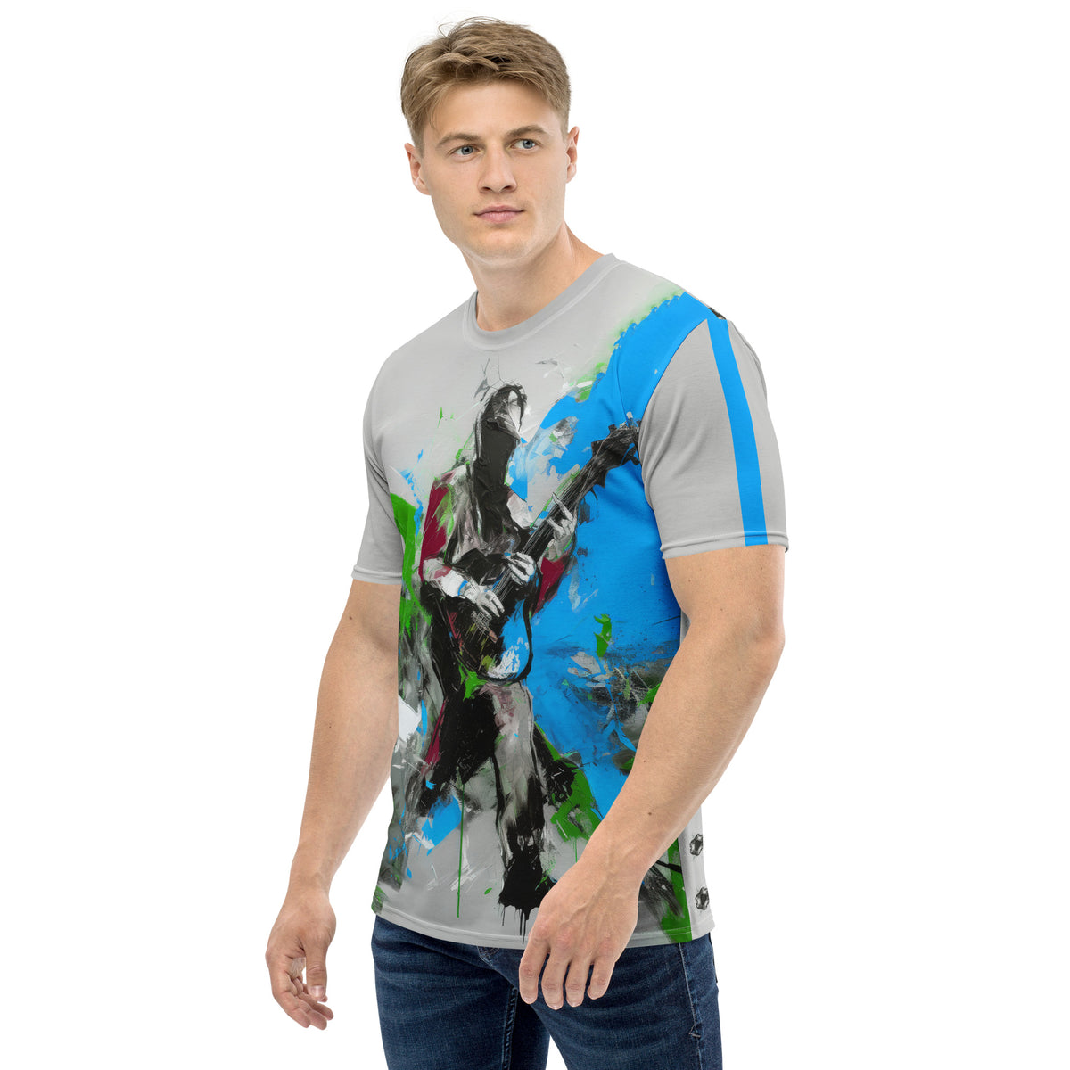 Serendipity Abstract Men's Crew Neck T-Shirt