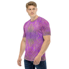 Linen Lunge Texture Men's Crewneck Tee