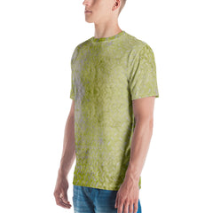 Microfiber Marathon Texture Men's Crewneck Tee