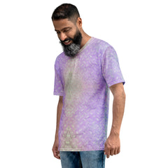 Chenille Circuit Texture Men's Crewneck Tee