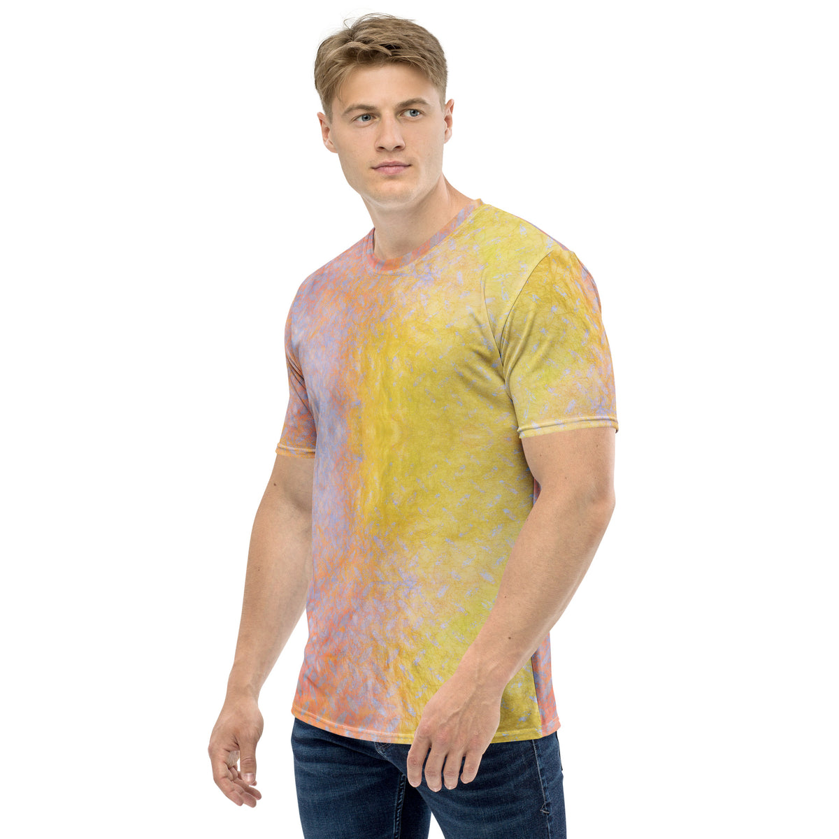 Microfiber Mastery Texture Men's Crewneck Tee