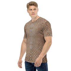 Honeycomb Hustle Texture Men's Crewneck Tee