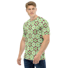 Kaleidoscope Illusions Men's Crew Neck T-Shirt