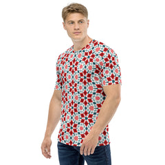 Electric Kaleidoscope Men's Crew Neck T-Shirt