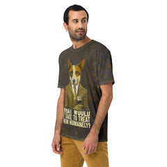 Regal Lion Monarch All-Over Print Men's T-Shirt