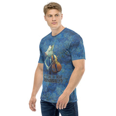 Charming Koala Musician All-Over Print Men's T-Shirt